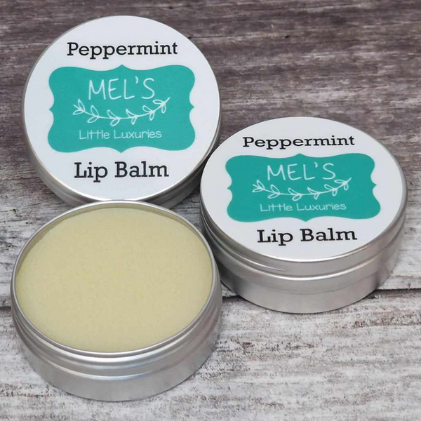 Natural Vegan Peppermint Lip Balm