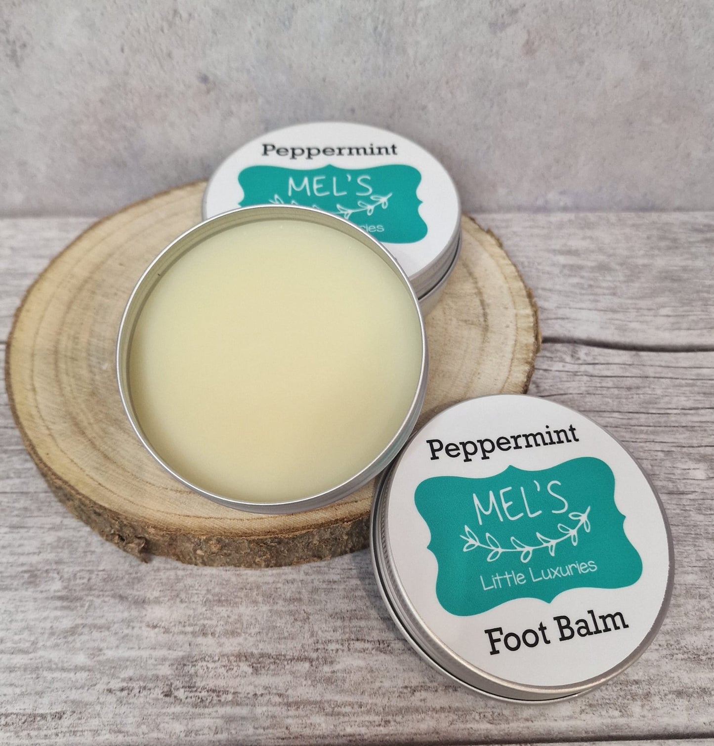 Natural Vegan Peppermint Foot Balm