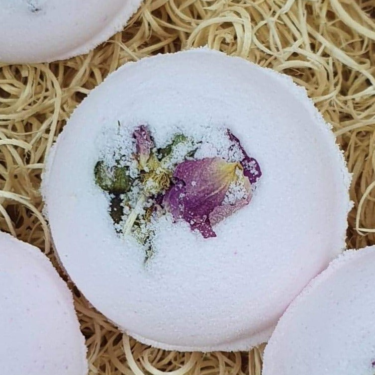 Large Luxury Rose Bath Bomb
