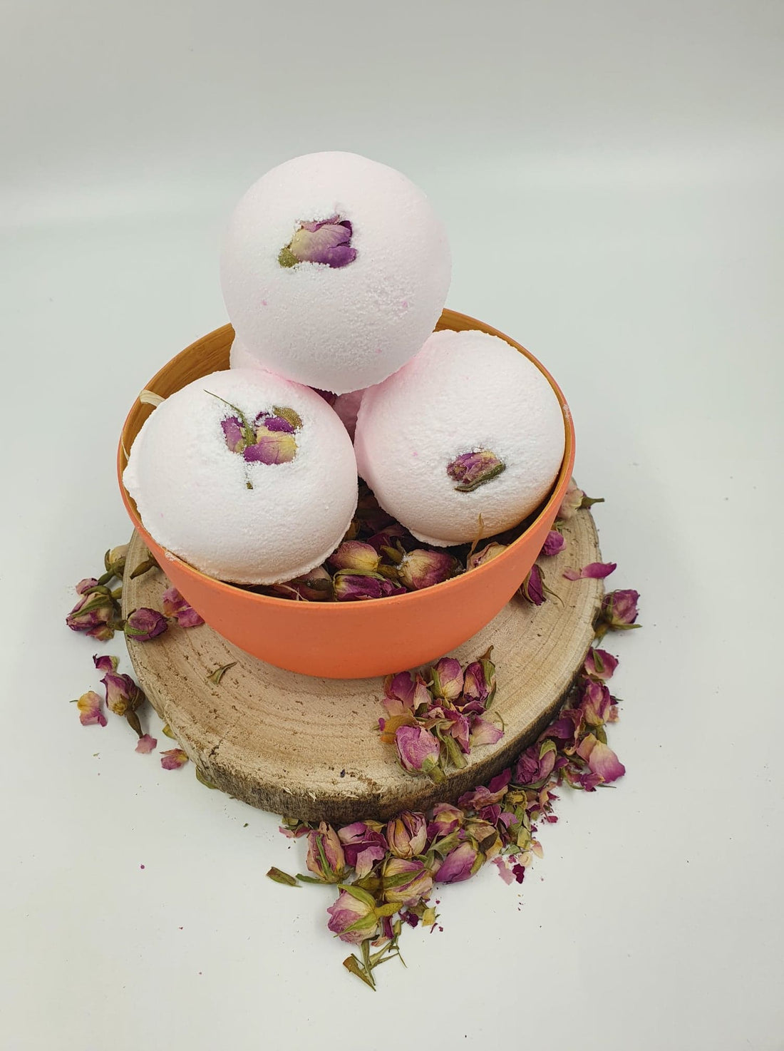 Rose Bath Bomb - Luxury Bath Treat 