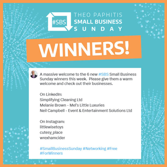 From a Baby’s Story to #SBS Small Business Sunday Recognition