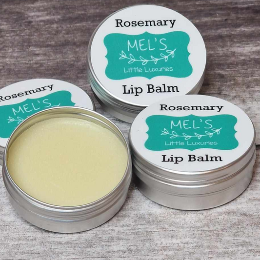 Natural Vegan Rosemary Lip Balm