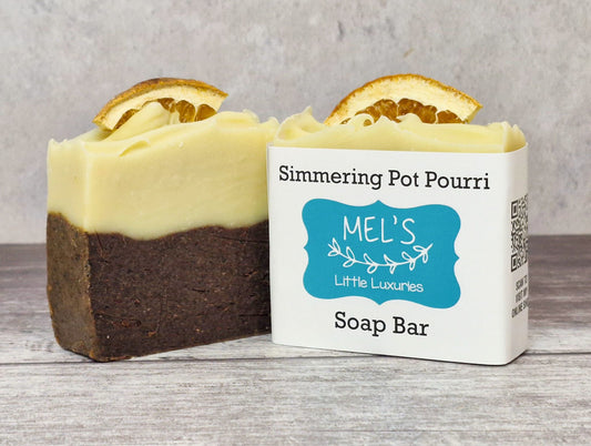 Simmering Pot Pourri Soap Bar
