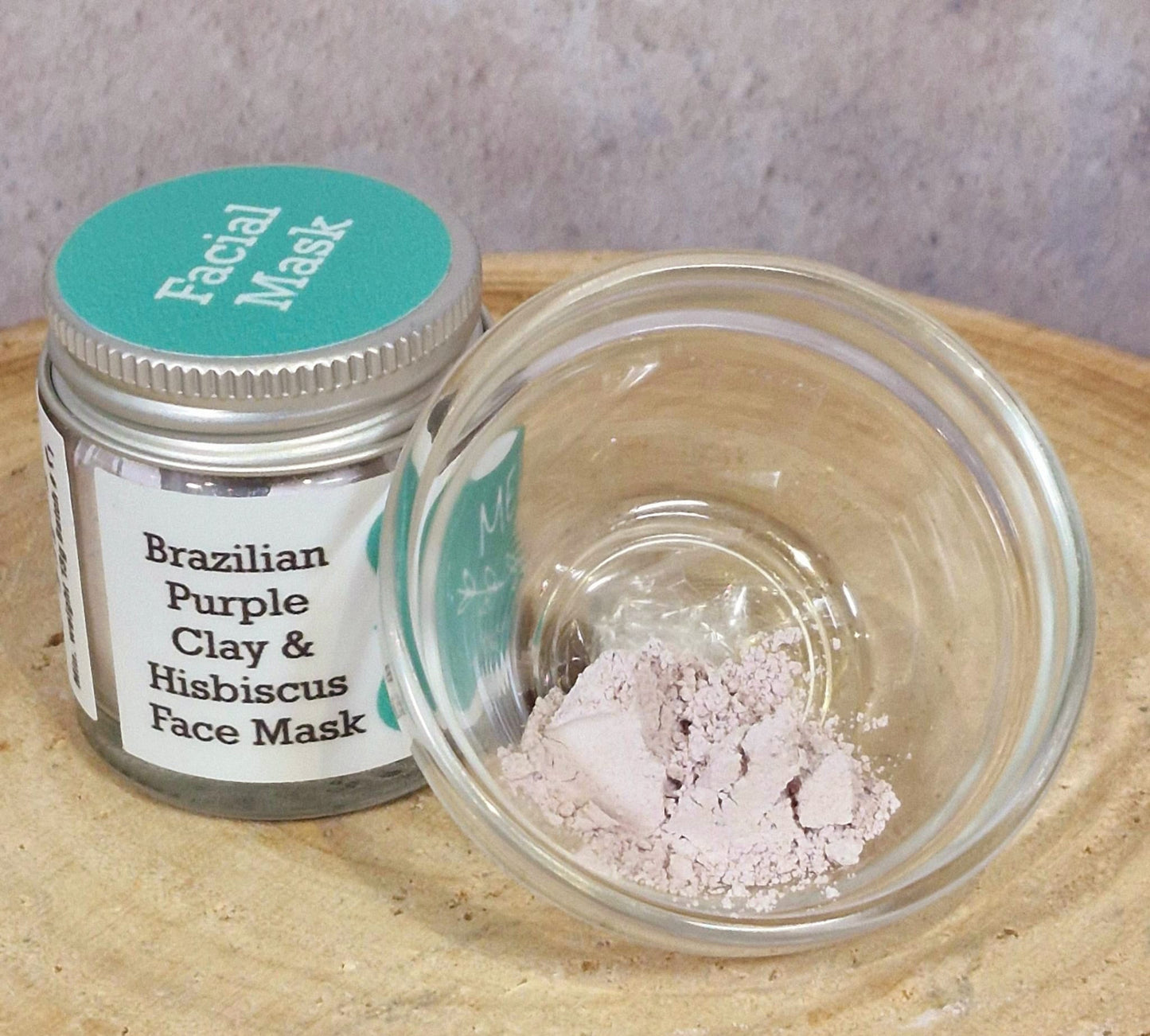 Purple Brazilian Clay & Hibiscus Face Mask