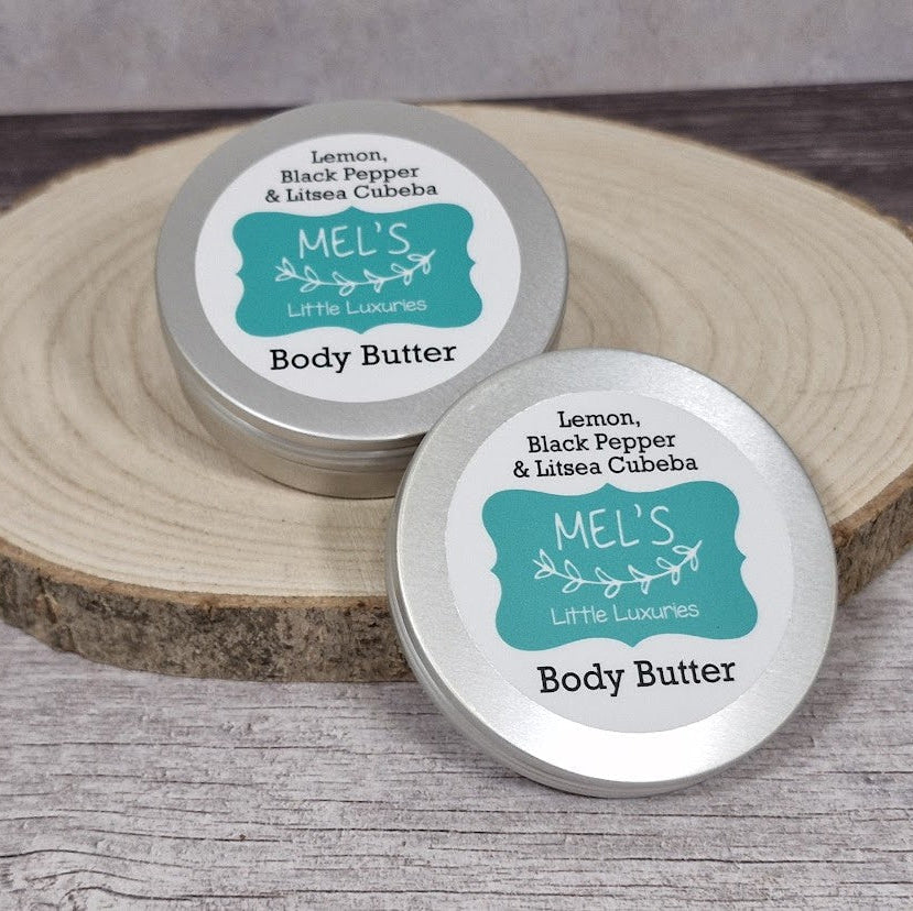 Lemon, Black Pepper & Litsea Cubeba Body Butter
