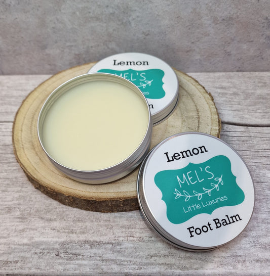 Natural Vegan Lemon Foot Balm
