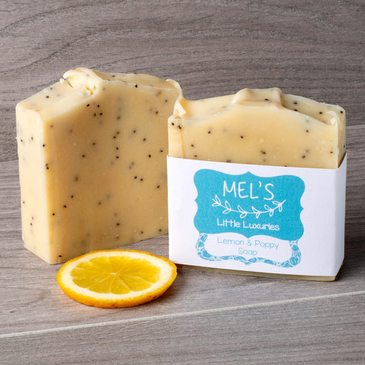 Lemon and Poppy Soap Bar