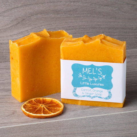 Carrot, Ginger and Orange Soap